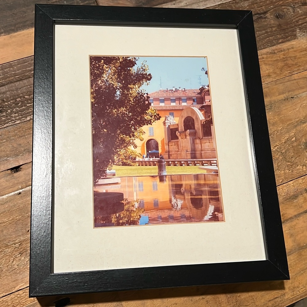 Original photography in IKEA frame